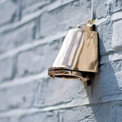 Mast Light Mains LED, polished bronze, Original BTC
