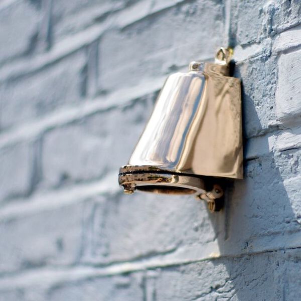Mast Light Mains LED, polished bronze, Original BTC