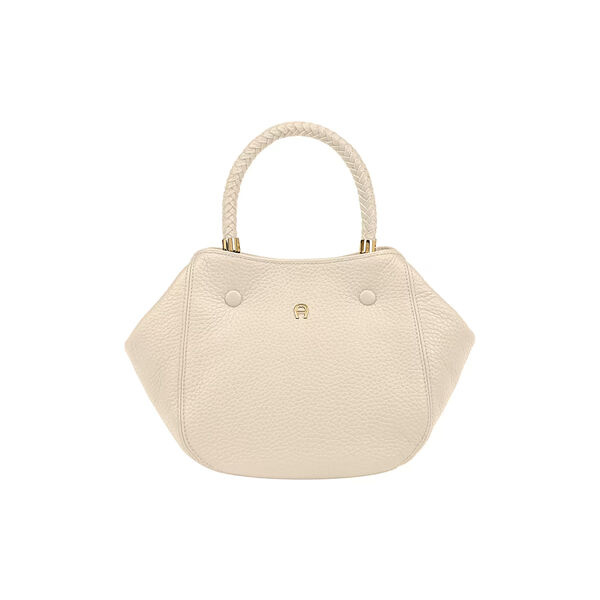 Carr&eacute; Soft Handbag S, macadamia white, Aigner