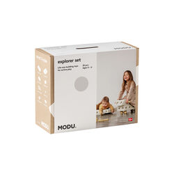 Explorer sæt, sand grey/honey yellow, MODU