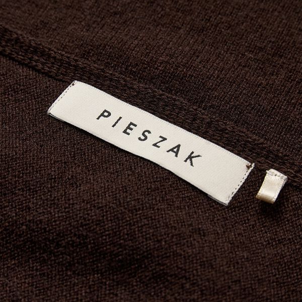 PD-Abby Scarf Knit, black coffee, Pieszak