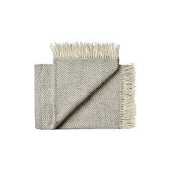 Fanø plaid, 00109 light nordic grey Fanø plaid, 00109 light nordic grey, Silkeborg Uldspinderi