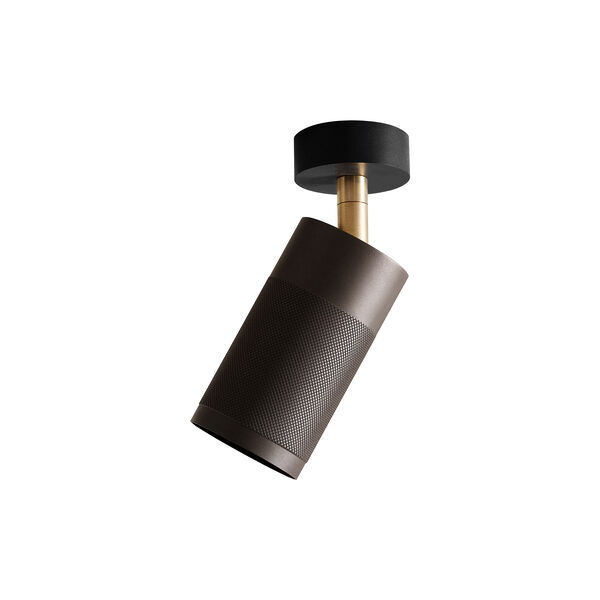 Patrone Canopy Ceiling Light, brown/brass, Thorup Copenhagen