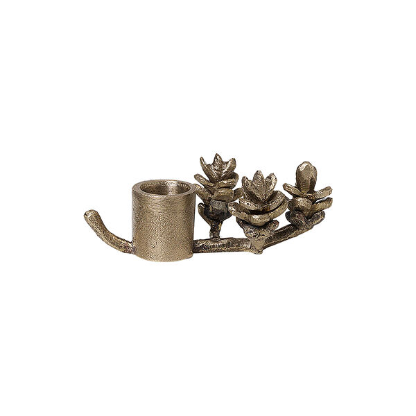 Forest Candle Holder, brass, Ferm Living