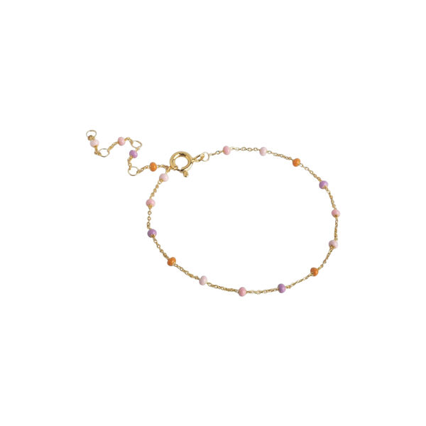 Lola armbånd, guld/blush, ENAMEL Copenhagen