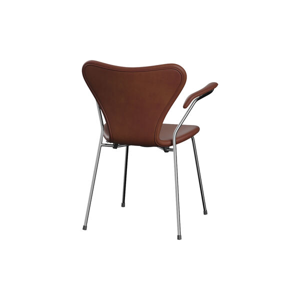 Serie 7&trade; 3207 fuldpolstret stol, Grace Chestnut, Fritz Hansen