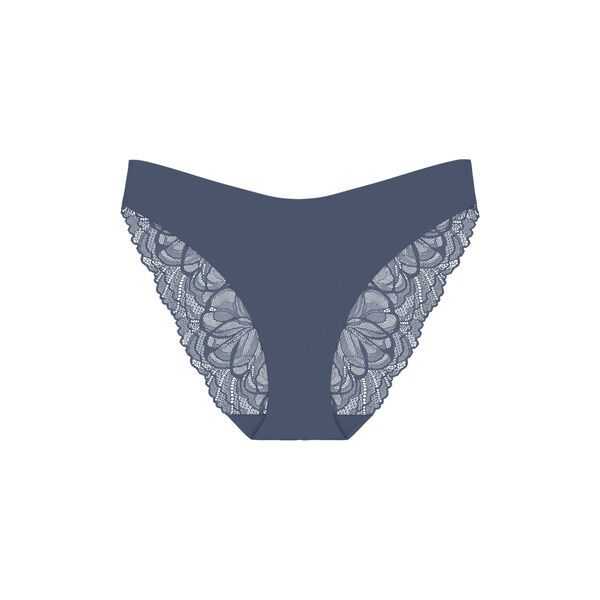 Body Make-Up Illusion Lace Highleg Tai, indigo veil, Triumph