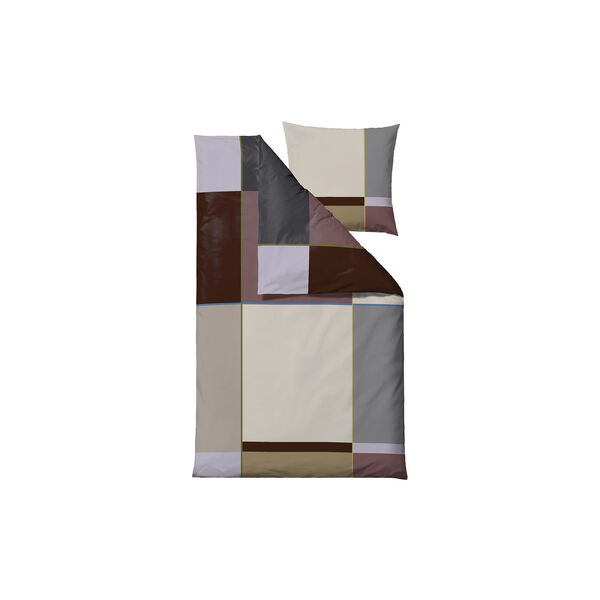 Colour Block Senget&oslash;j, rosewood, S&ouml;dahl