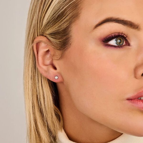 PEARL &Oslash;RERINGE, forgyldt, Spirit Icons