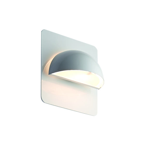 R&Oslash;RHAT bagplade, hvid, LIGHT-POINT