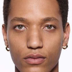 Anil Hoop Small H&oslash;jre, guld, Maria Black