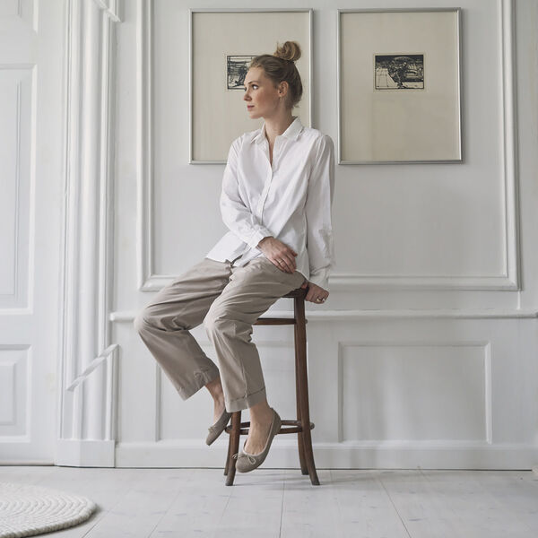 Laura Pants Casual, sand, CARE BY ME