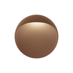 Flindt væglampe S, corten, Louis Poulsen