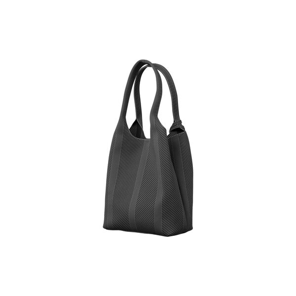 Knitted Bag, black gun metal, Ilse Jacobsen Hornb&aelig;k