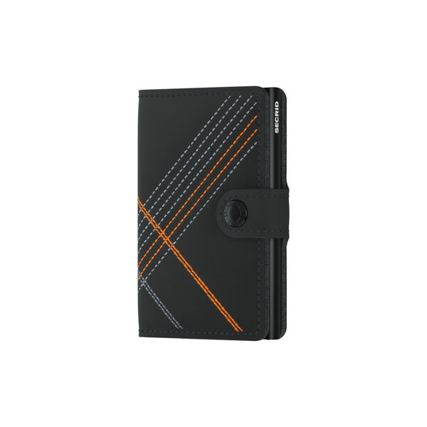 Miniwallet, stitch orange, Secrid