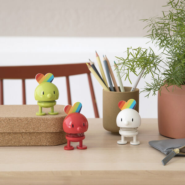 Rainbow, red, Hoptimist