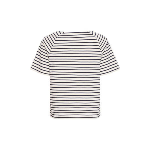 IR Martine T-shirt, maritime blue stripe, Atelier R&ecirc;ve