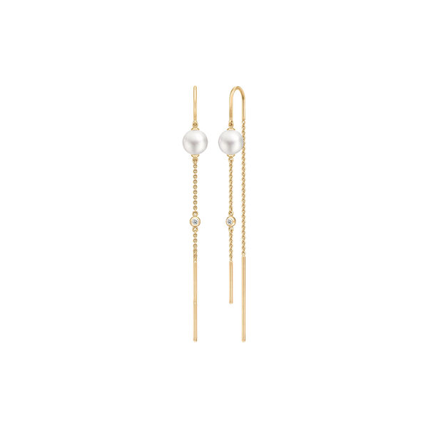 Ariel Earring, gold/white pearl Ariel Earring, gold/white pearl, Julie Sandlau