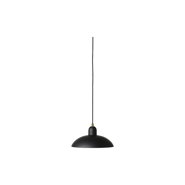 KAISER idell™ 6631-P pendel, matt black/brass KAISER idell™ 6631-P pendel, matt black/brass, Fritz Hansen