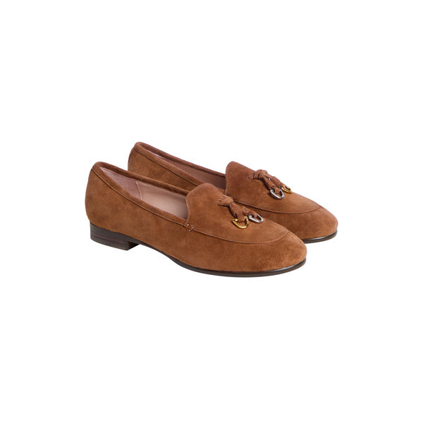COCCINELLE LOOP SUEDE, cognac, Coccinelle