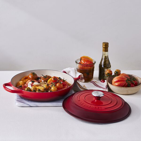 Signature st&oslash;bejern buffetgryde 30 cm, cerise, Le Creuset