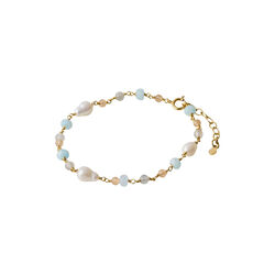 Mellow Blue Armbånd, forgyldt, Pernille Corydon Jewellery