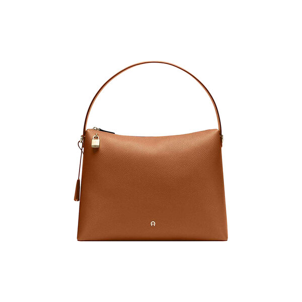 Delia Hobo Bag L, cognac brown, Aigner