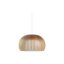 Atto 5000 Pendant, walnut, Secto Design
