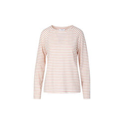 SILLA stripe longsleeved t-shirt, light pink/white stripe, Coster Copenhagen