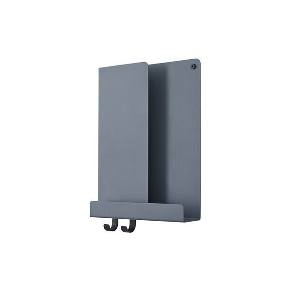 Folded Shelves, blue-grey Folded Shelves, blue-grey, Muuto