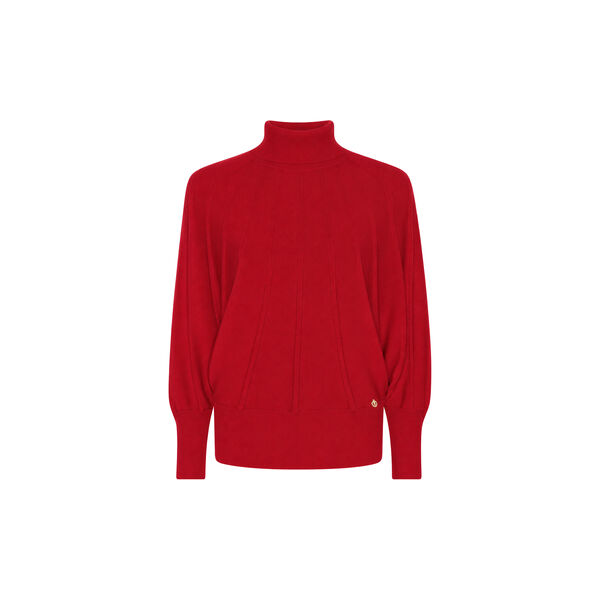 Jumper Stylish Cosy Knit | Classic Red | Striktr&oslash;je, Micha