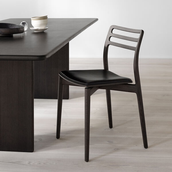 VIPP481 Cabin stol, m&oslash;rk eg/sort, Vipp