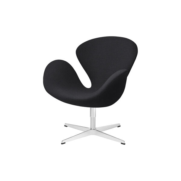 Svanen™ 3320 loungestol, mørkegrå Svanen™ 3320 loungestol, mørkegrå, Fritz Hansen