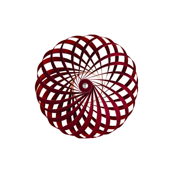 TR5 Wall Lamp, red, Tom Rossau