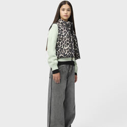 Hester Vest, brushed leo, Molo