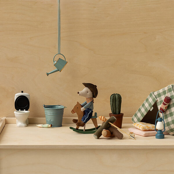 Lillebror cowboymus på gyngehest, Maileg