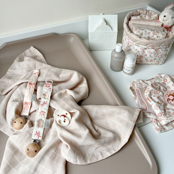 Quiltet opbevaringskurv 2-pak, augusta, Cam Cam Copenhagen