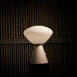 Ottilia Table Lamp, clay grey/opal, Rubn