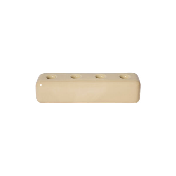 Element lysestage til 4 lys, sand, Iittala