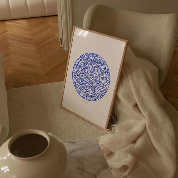 Papercut 05, blue, Peléton