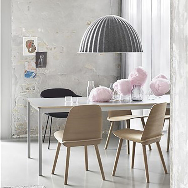Under The Bell Pendant Lamp, grey, Muuto