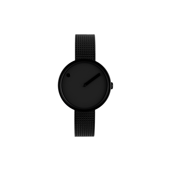 PICTO armbåndsur, black/matt black, PICTO