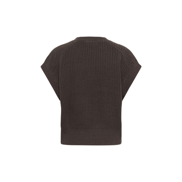 TruneSZ Vest, chocolate brown, Saint Tropez