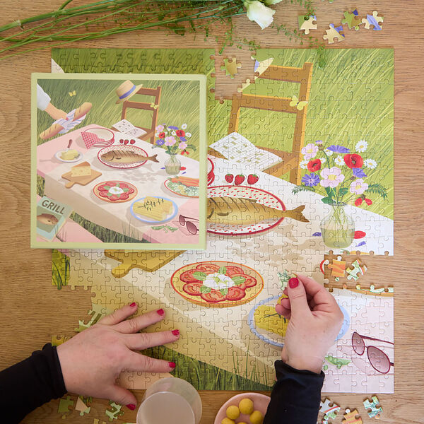 Summer Table & Me puslespil 500 brikker, ViSSEVASSE