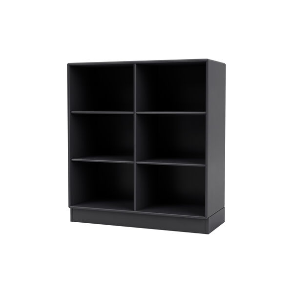 Montana 1113 reol med hjul, 04 anthracite/black, Montana Furniture
