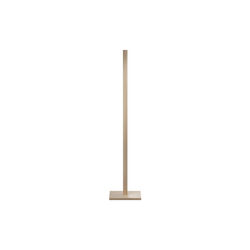INLAY F1 LINEAR gulvlampe, satin gold/satin gold, LIGHT-POINT