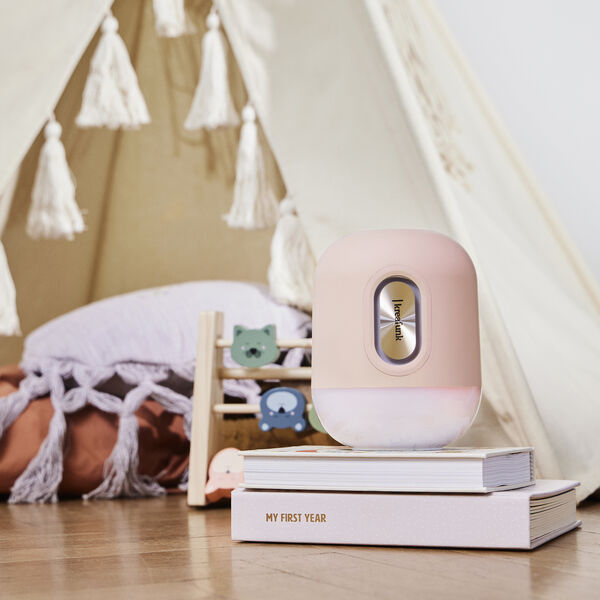 Glowie Bluetooth højttaler og lampe, dusty rose Glowie Bluetooth højttaler og lampe, dusty rose, Kreafunk