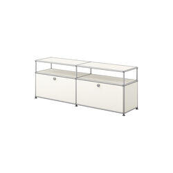 USM Haller | Model O2 | Pure White | TV-m&oslash;bel, USM Haller