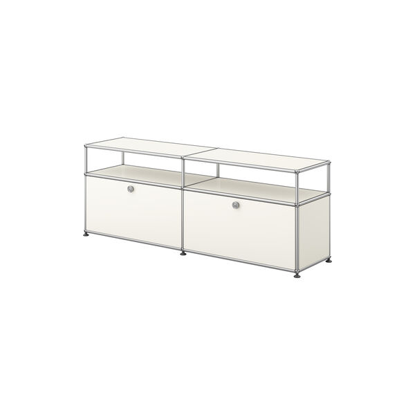USM Haller | Model O2 | Pure White | TV-m&oslash;bel, USM Haller