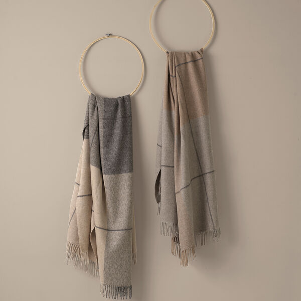 Blocks plaid, camel, ELVANG